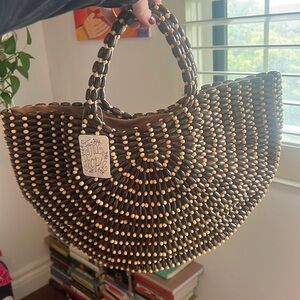 Free people beaded bag